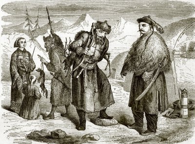 Mantchurians and Tungusians of the trans-Baikal district by English School